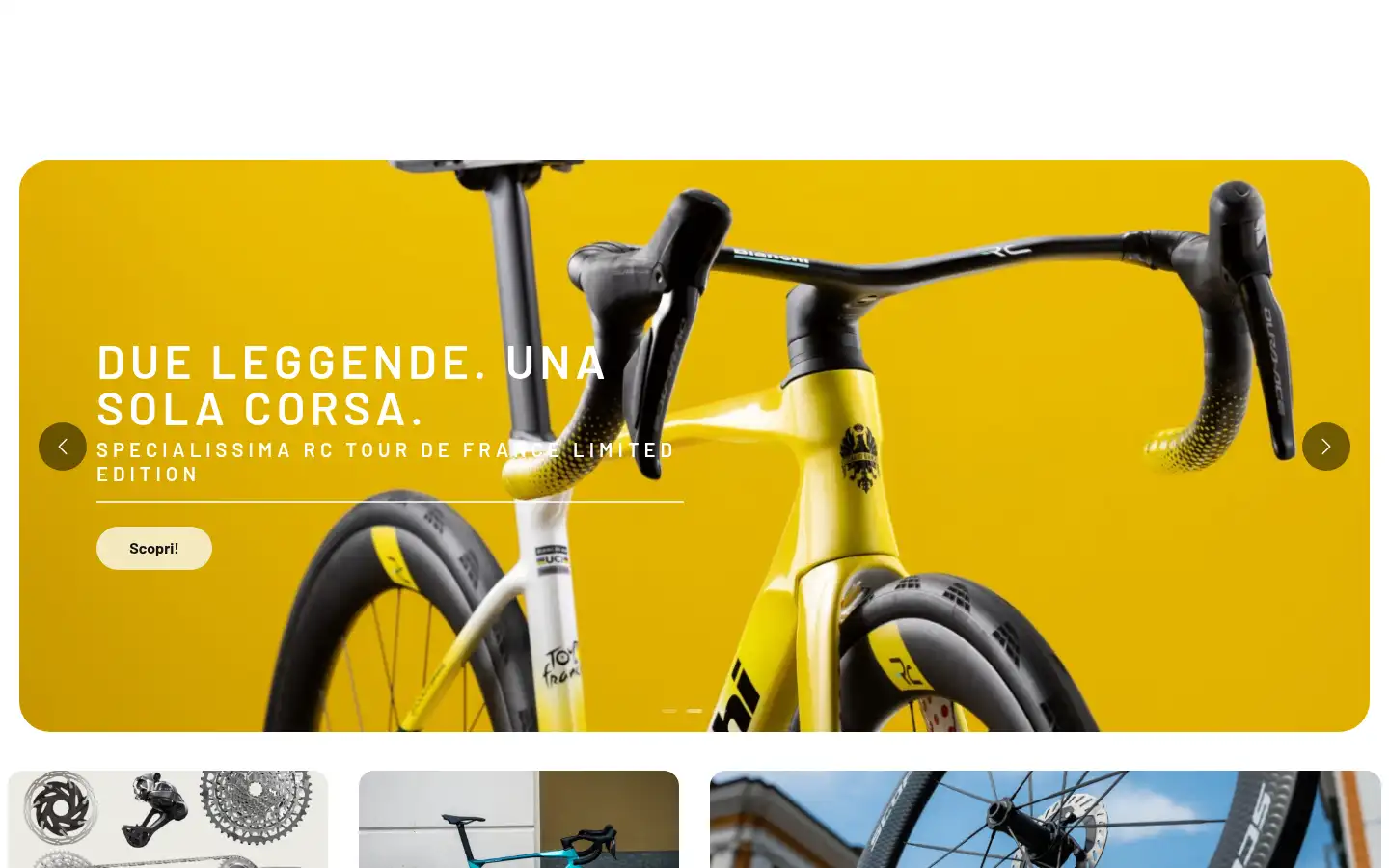 Screenshot of ciclimattio.com