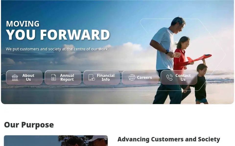 Screenshot of cimb.com