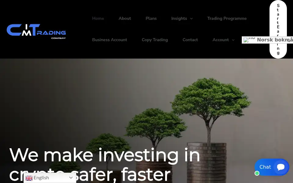Screenshot of cimtrading.net