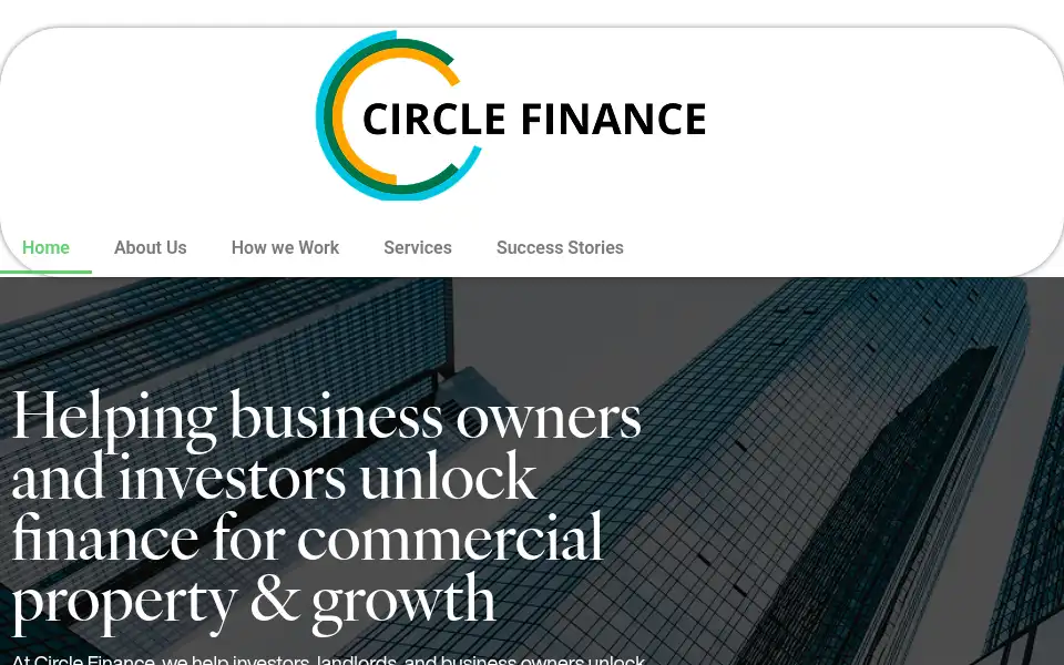 Screenshot of circle-finance.co.uk