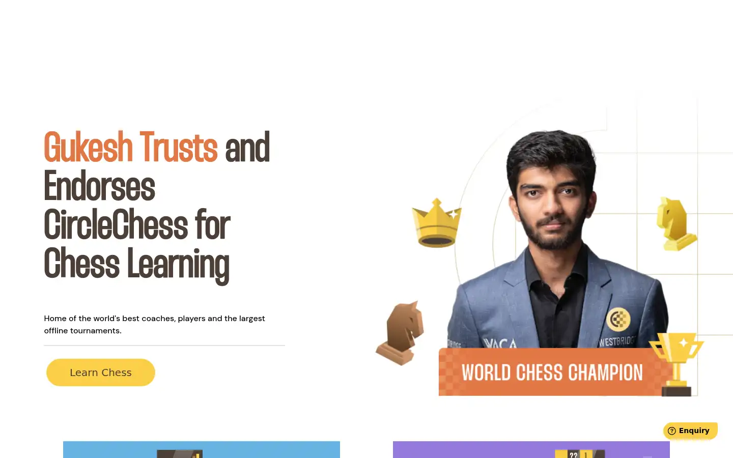 Screenshot of circlechess.com