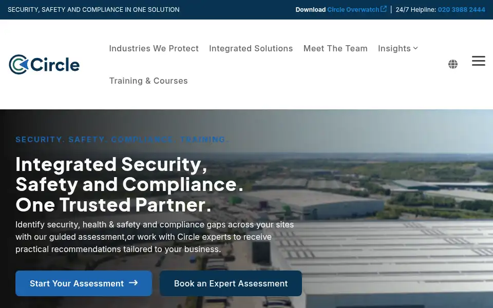 Screenshot of circleukgroup.co.uk