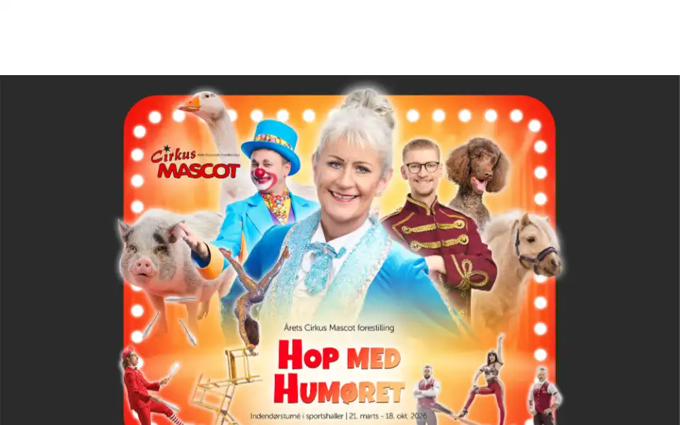 Screenshot of cirkus-mascot.dk