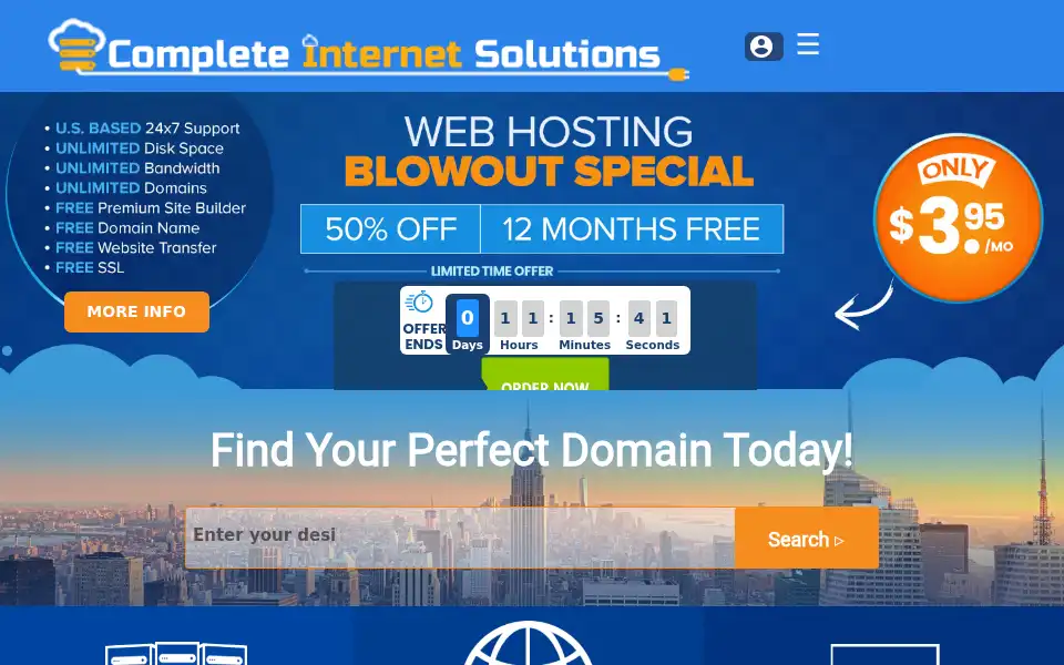 Screenshot of cis.net