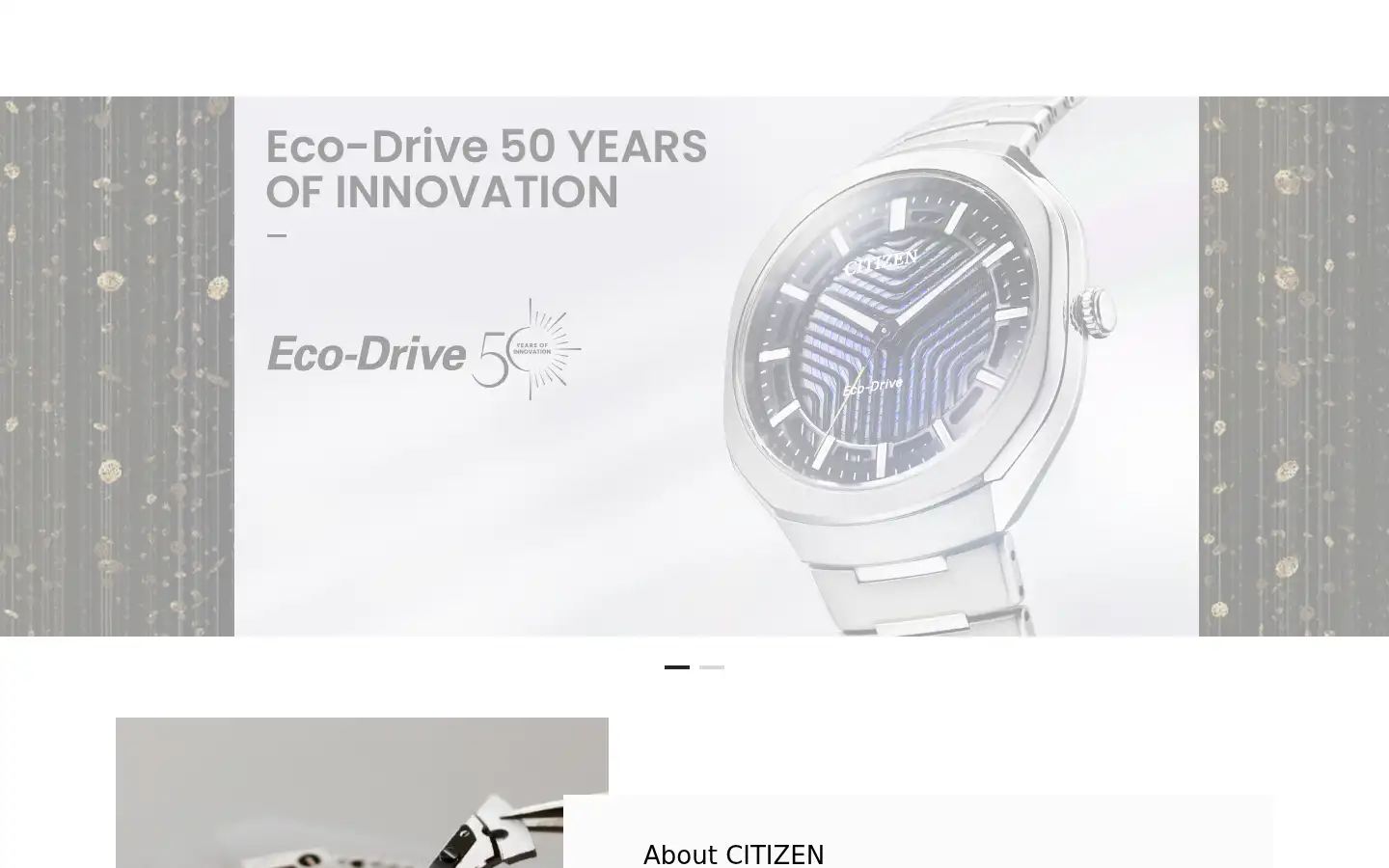 Screenshot of citizenwatch.com