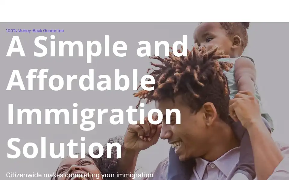 Screenshot of citizenwide.com
