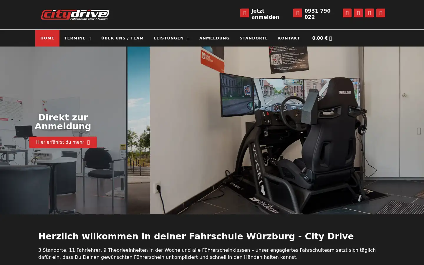 Screenshot of city-drive.de