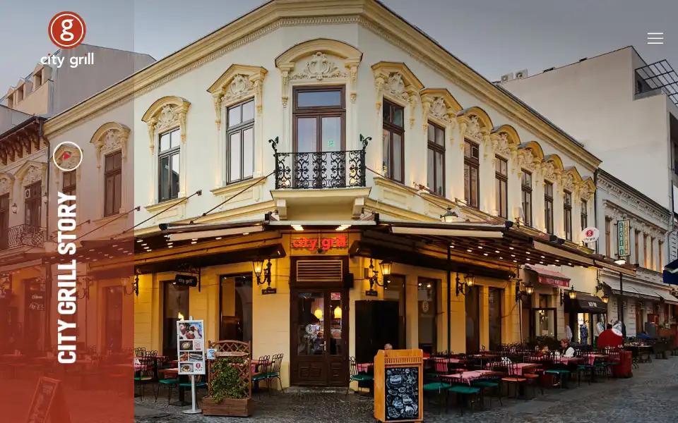 Screenshot of citygrill.ro