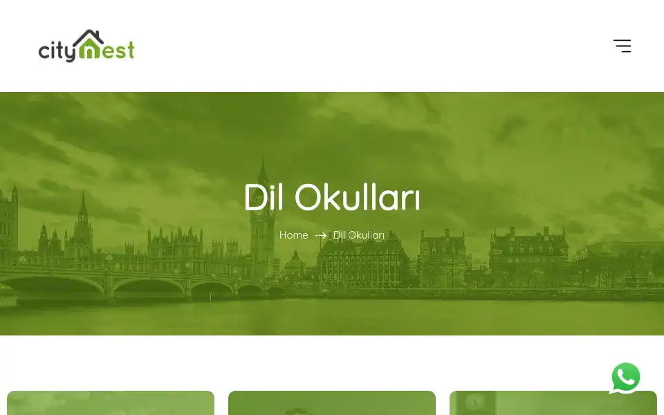 Screenshot of citynest.uk