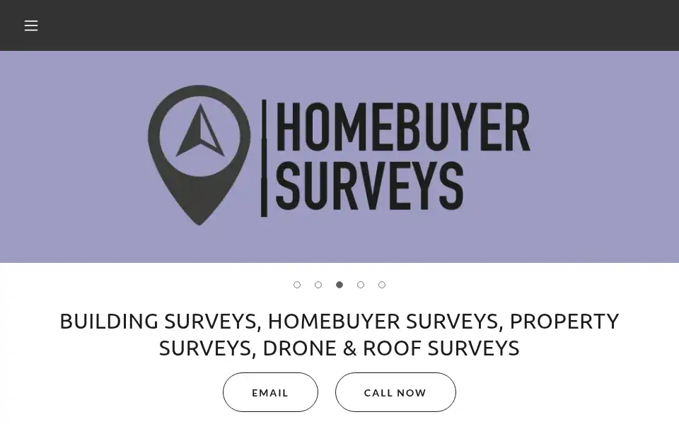 Screenshot of civilisedsurveyingservices.com