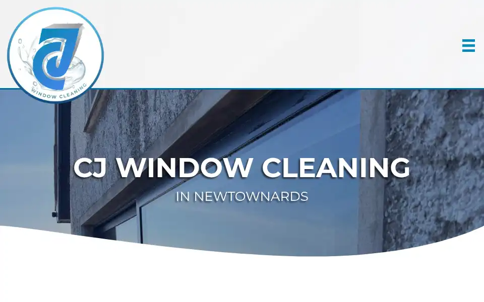 Screenshot of cjwindowcleaning.co.uk