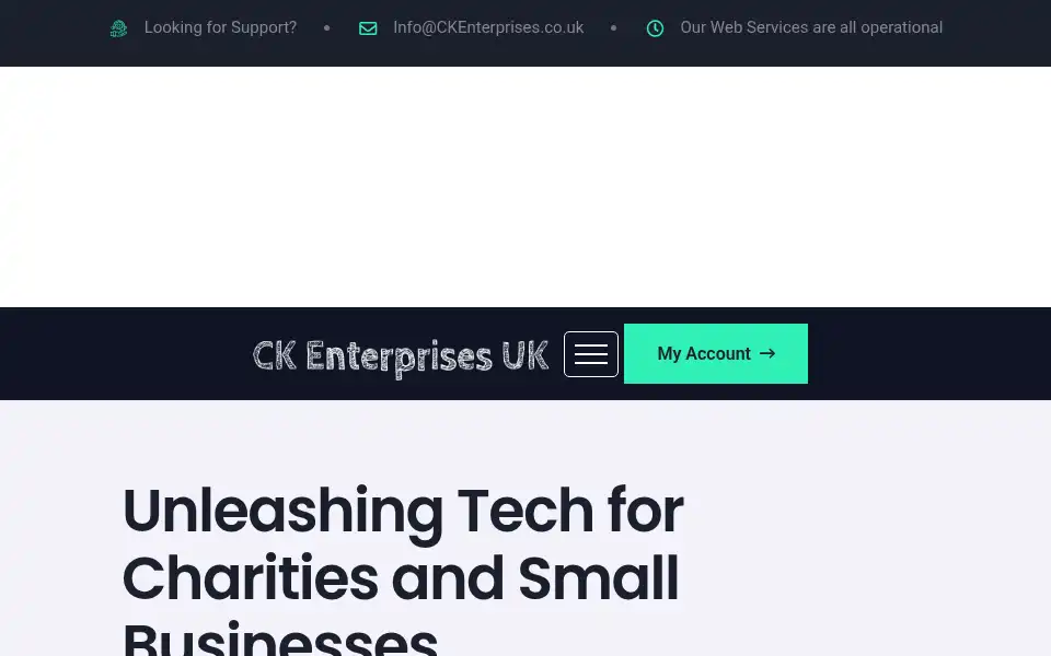 Screenshot of ckenterprises.co.uk