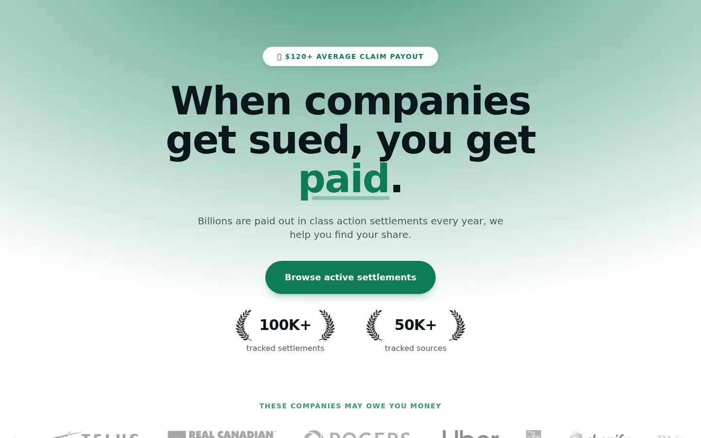 Screenshot of claimpanda.com