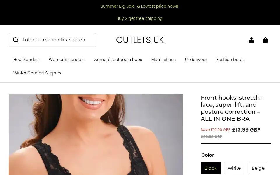 Screenshot of claksfit.co.uk