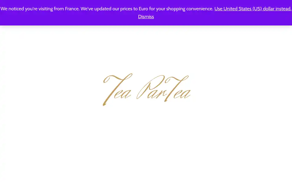 Screenshot of clarajewelteas.com