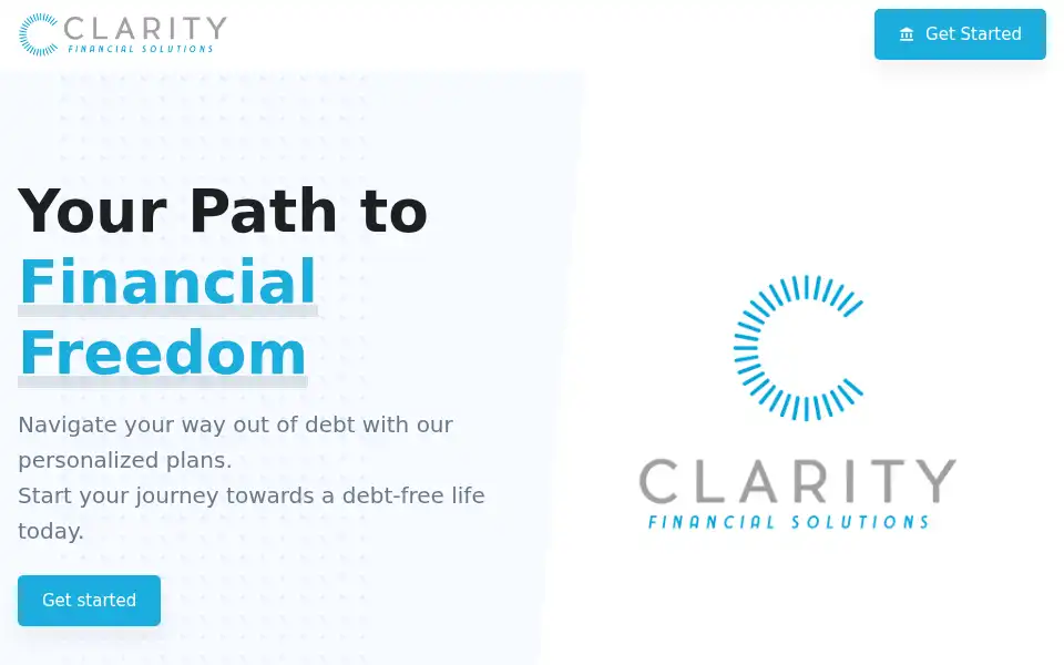 Screenshot of clarityfinancial.us