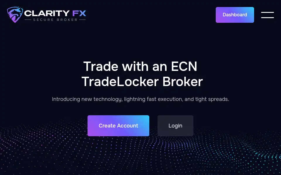 Screenshot of clarityfx.com