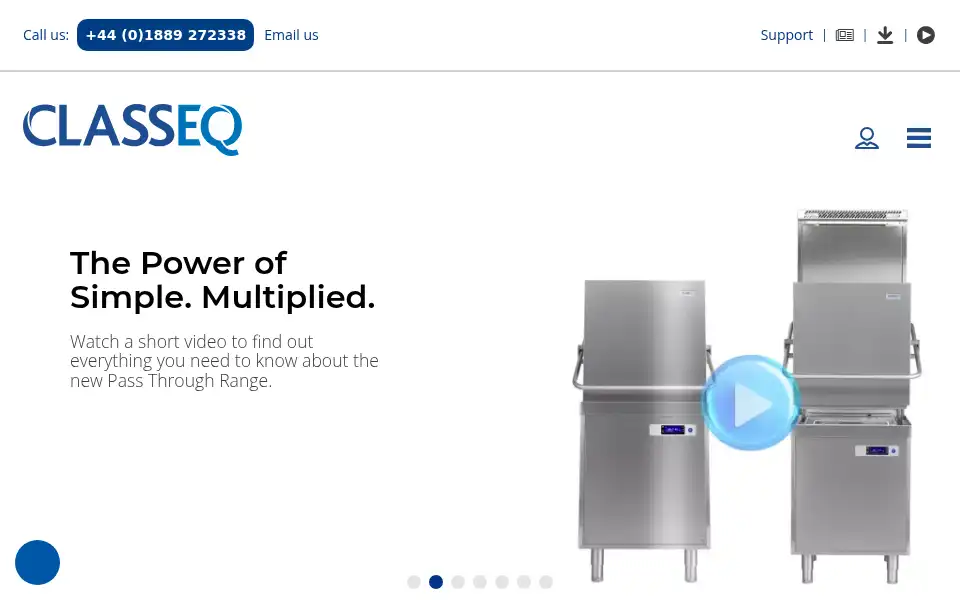 Screenshot of classeq.co.uk