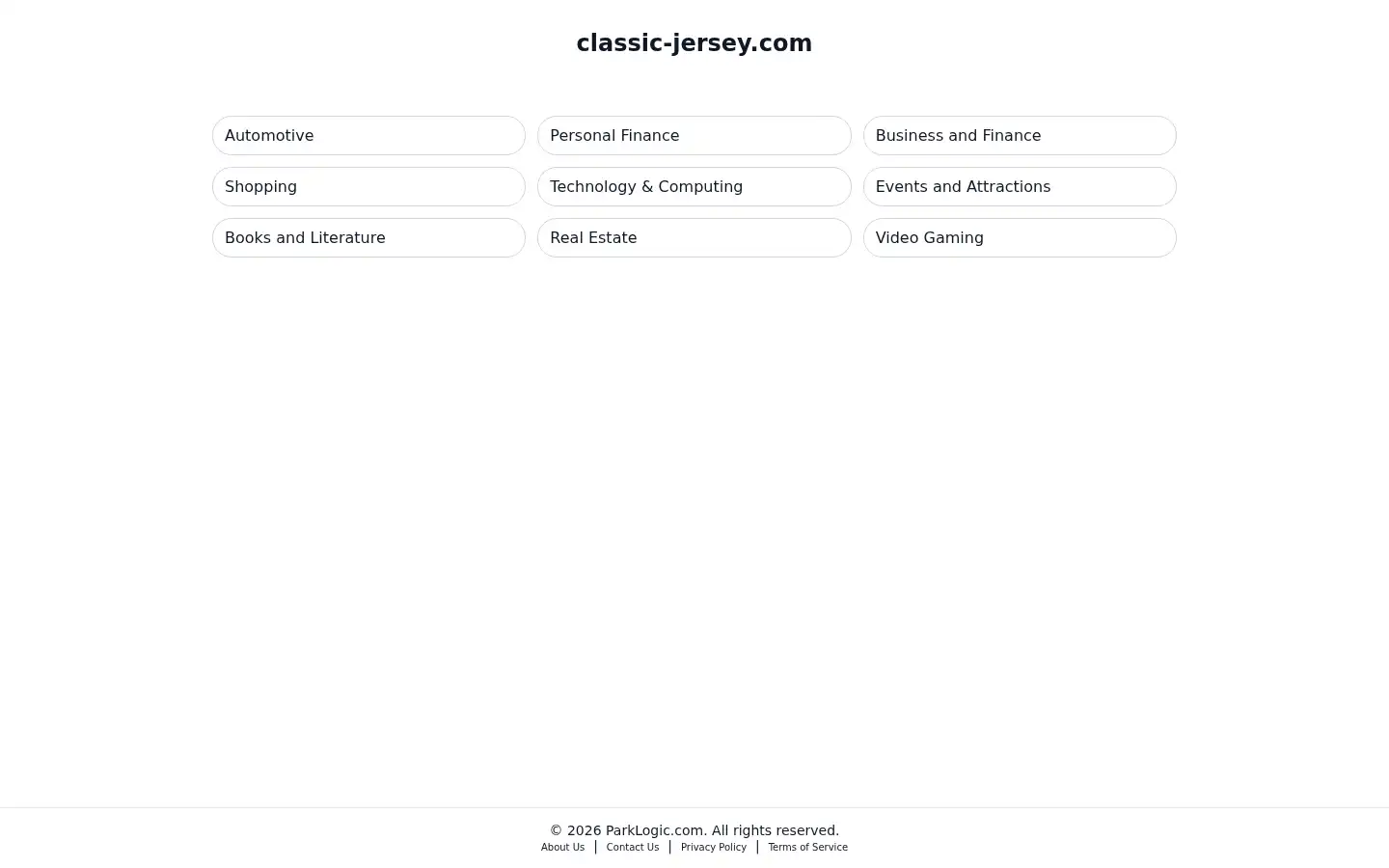 Screenshot of classic-jersey.com