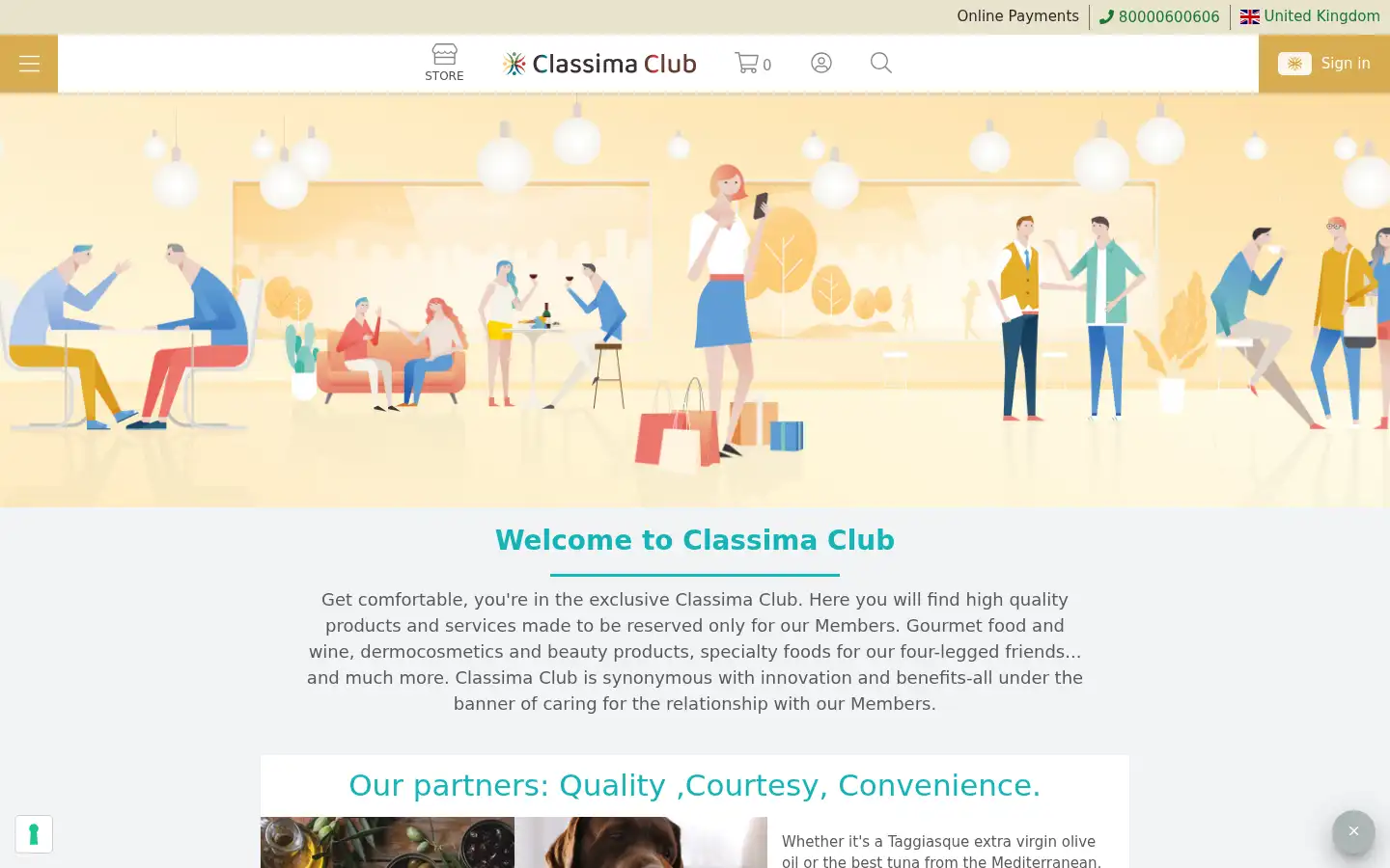 Screenshot of classimaclub.com