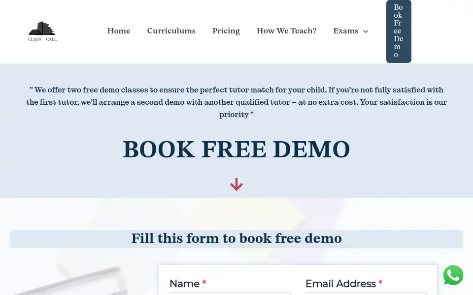 Screenshot of classoncall.com