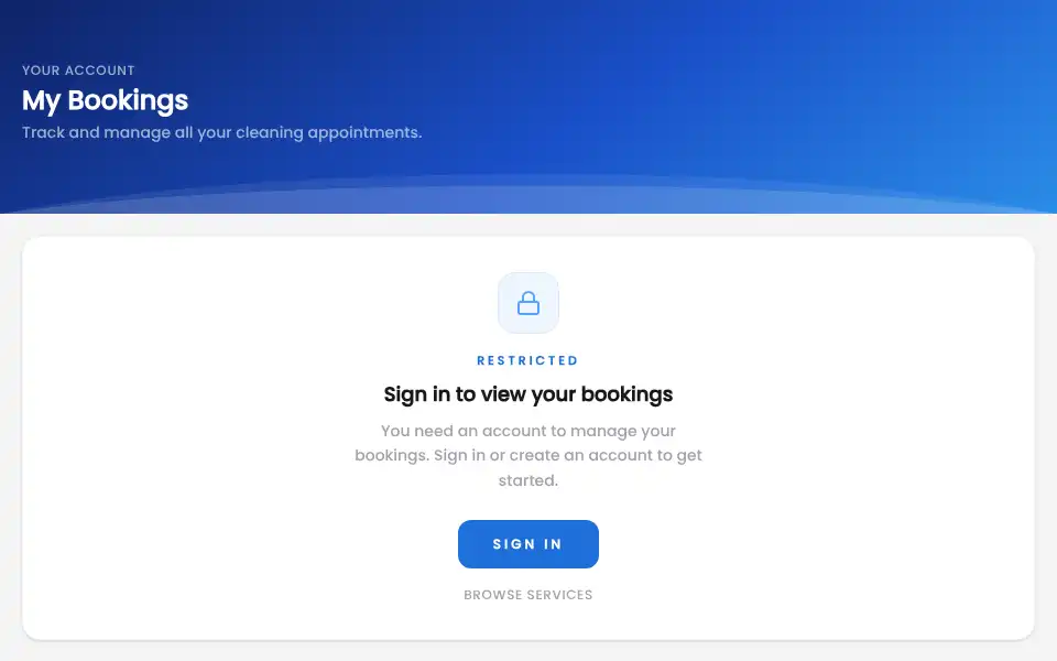 Screenshot of clean.sg