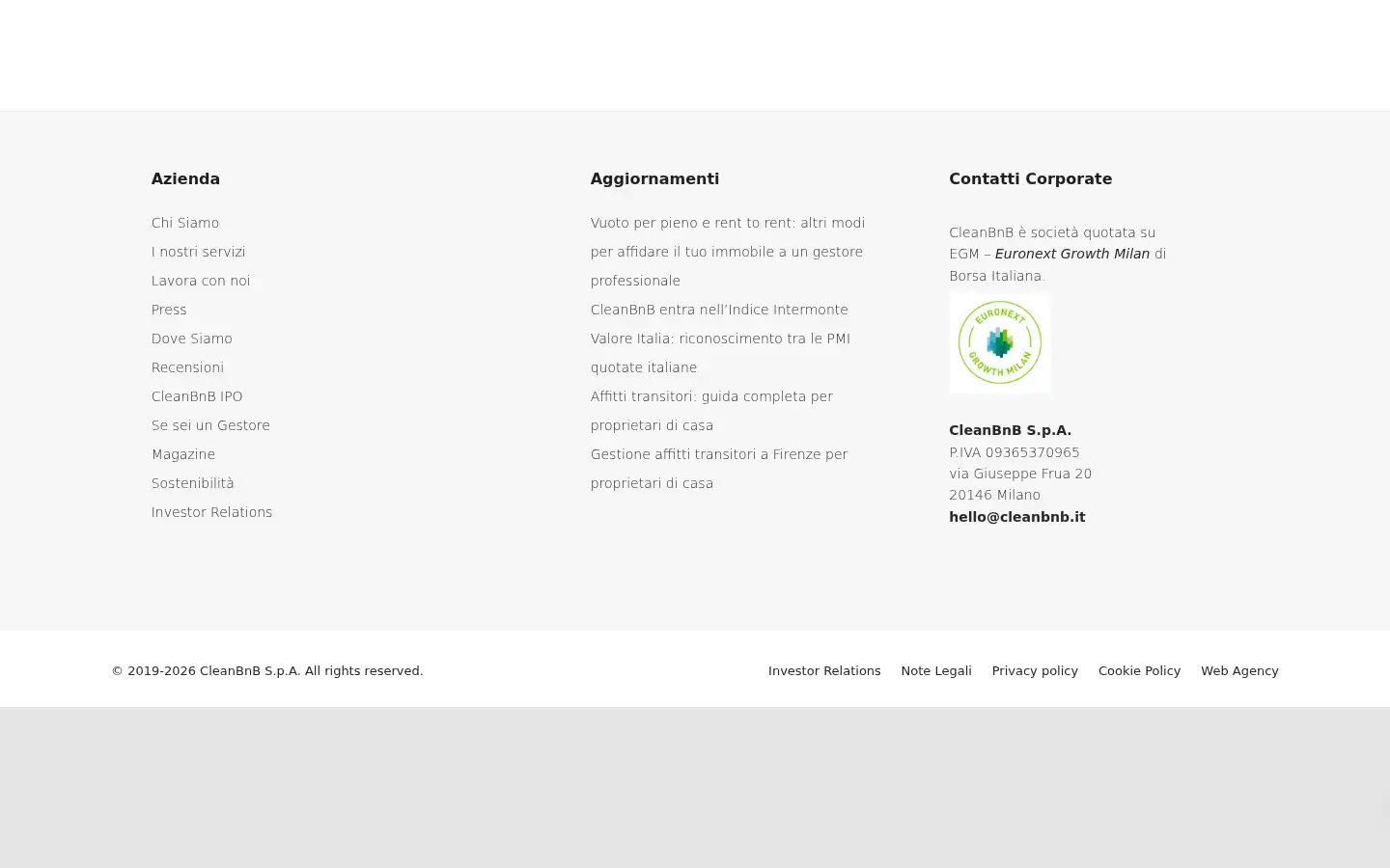 Screenshot of cleanbnb.net
