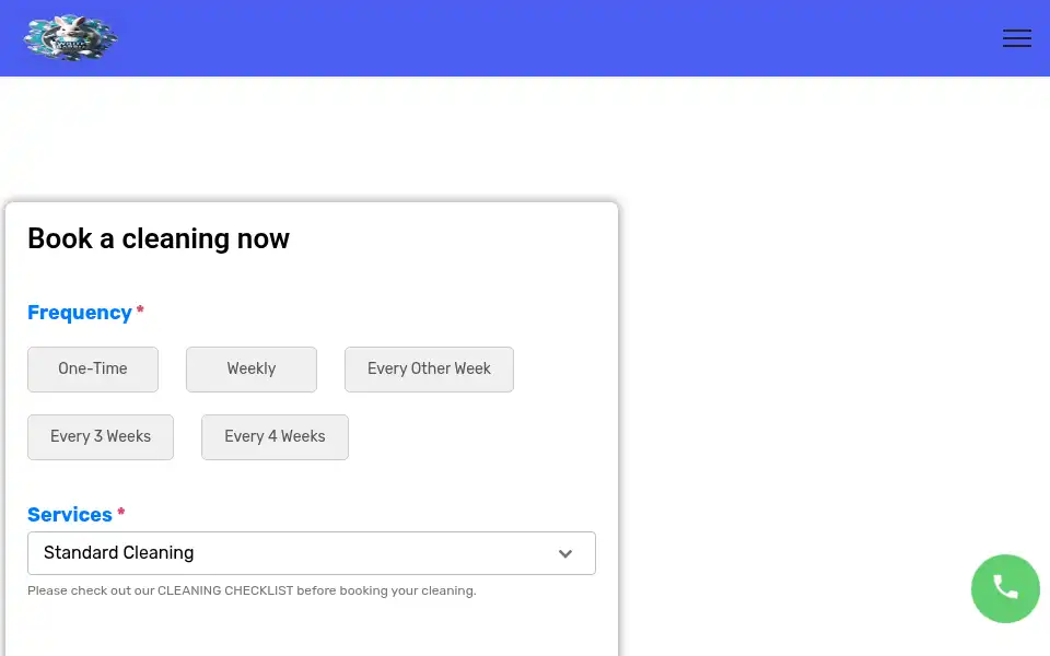 Screenshot of cleaningcharlotteus.com