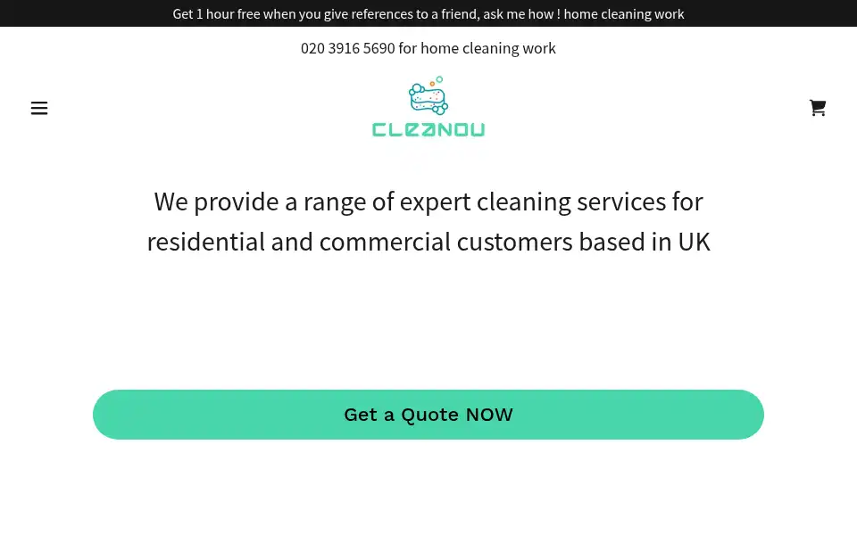 Screenshot of cleanou.com