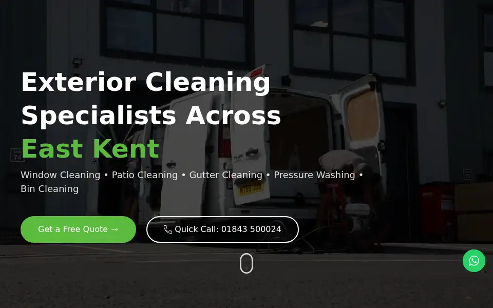 Screenshot of cleansweepukltd.co.uk