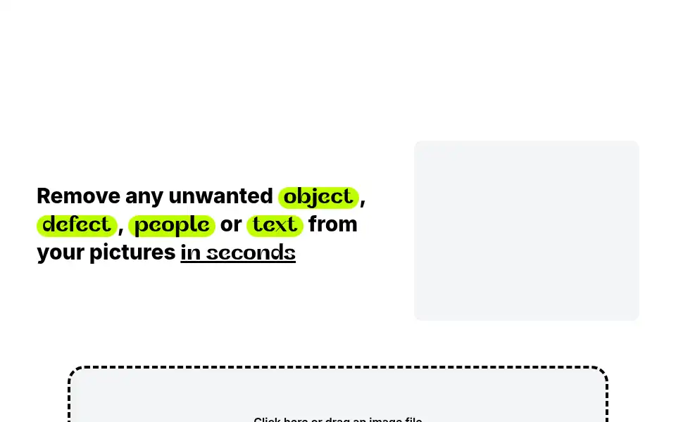 Screenshot of cleanup.pictures
