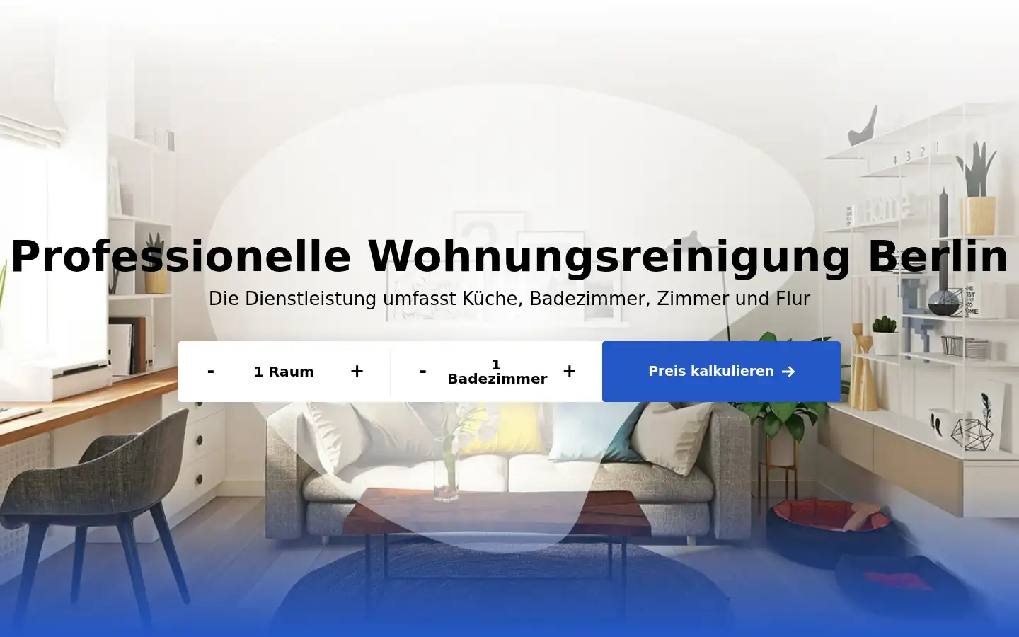 Screenshot of cleanwhale.de