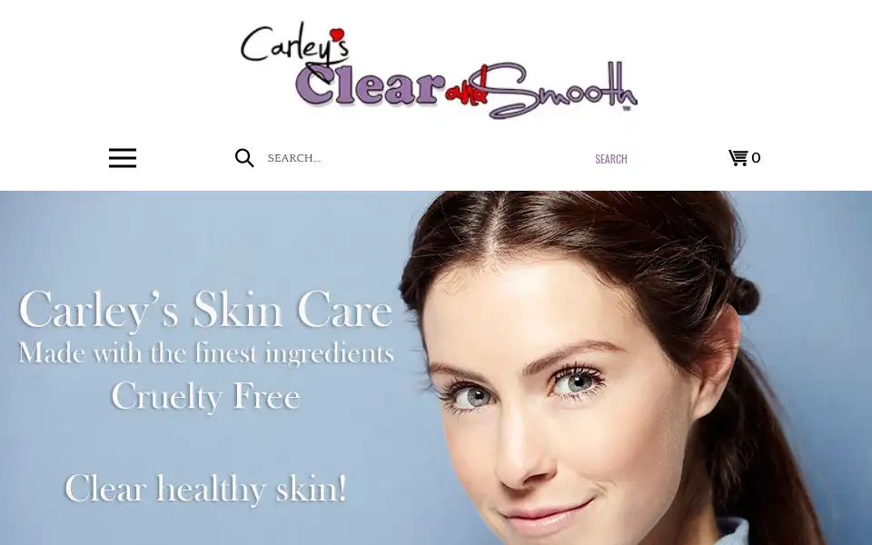 Screenshot of clearandsmoothskin.com