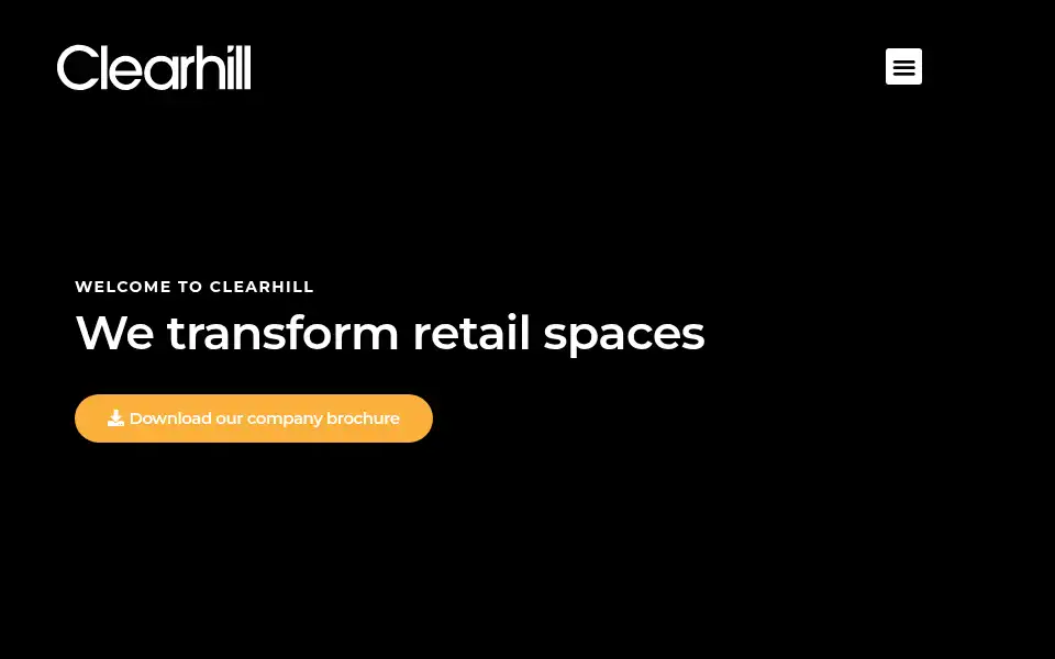 Screenshot of clearhill.com