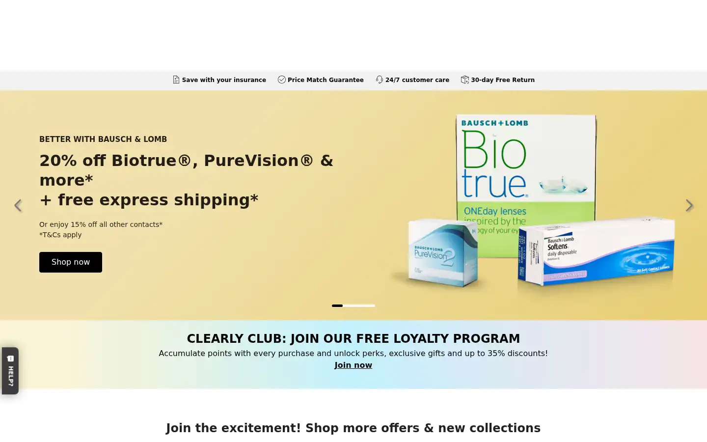 Screenshot of clearly.co.nz
