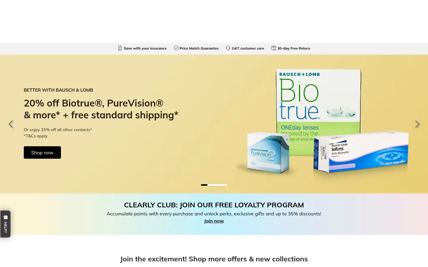 Screenshot of clearly.com.au