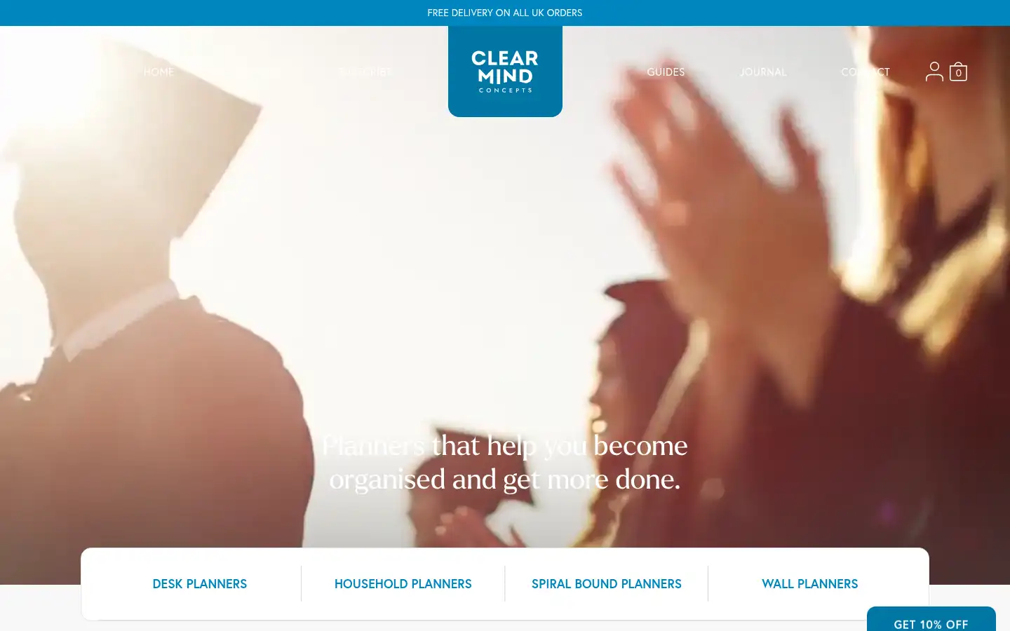 Screenshot of clearmindconcepts.co.uk