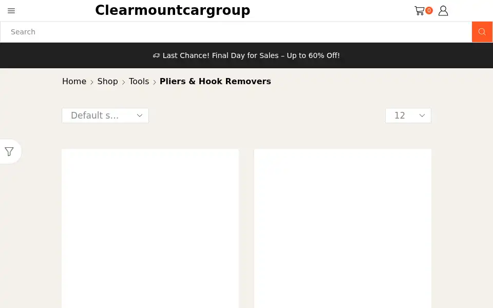 Screenshot of clearmountcargroup.co.uk