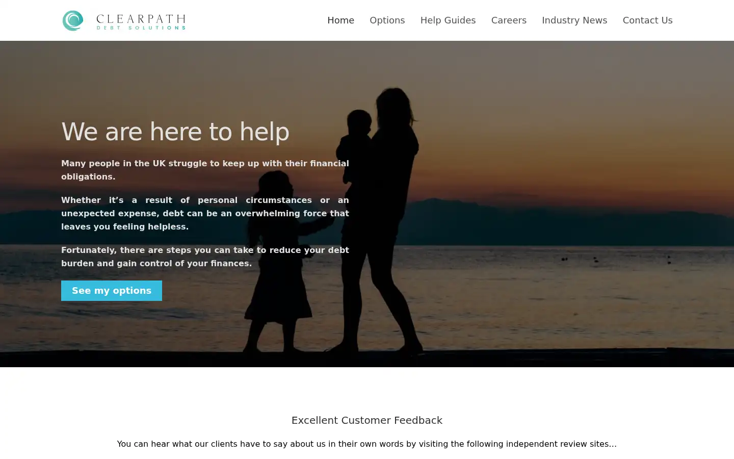 Screenshot of clearpathsolutions.co.uk