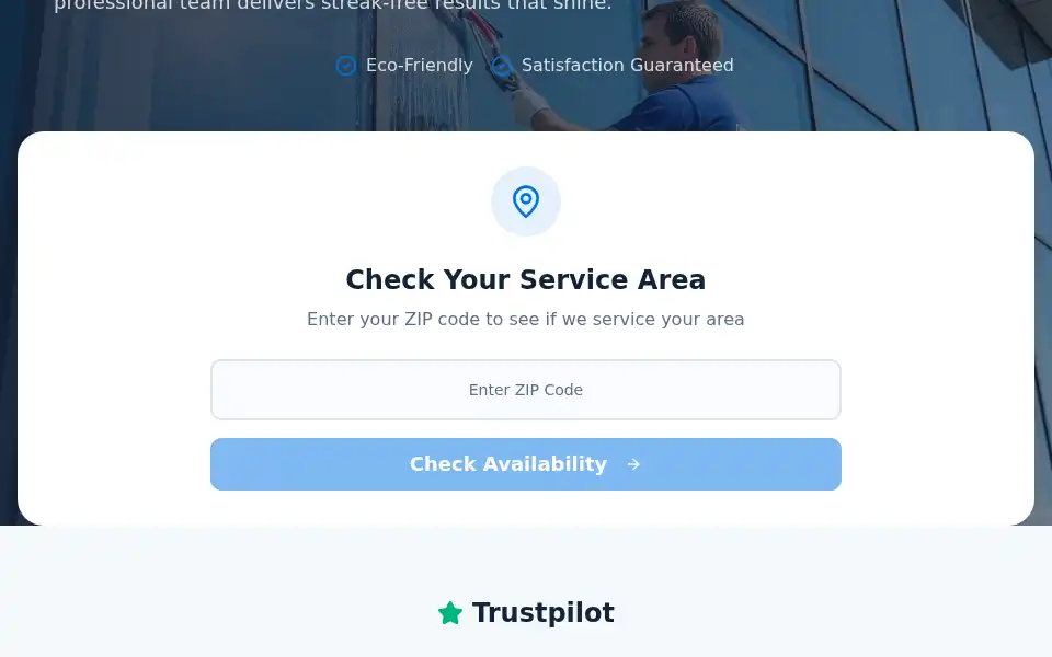 Screenshot of clearwindows.co