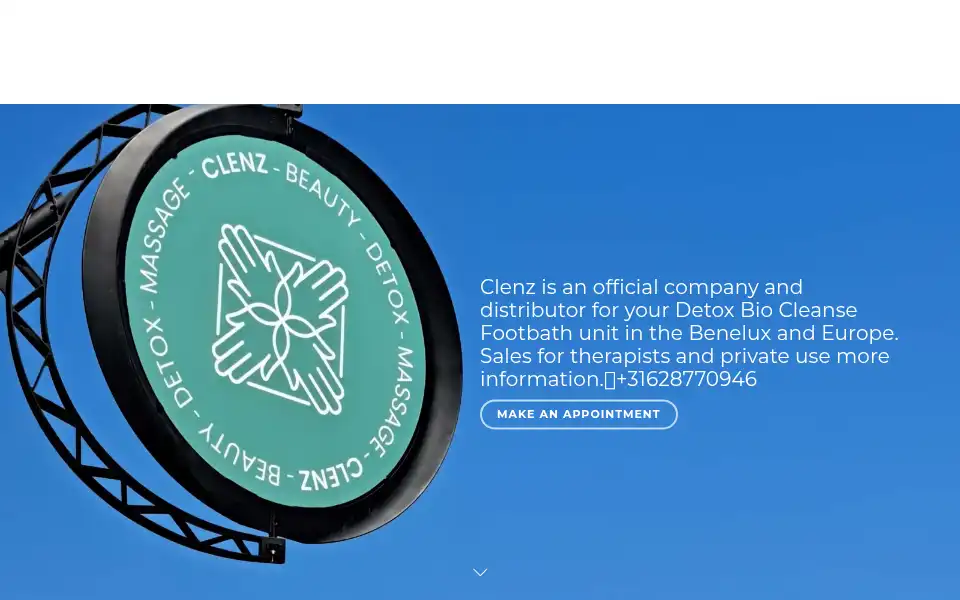 Screenshot of clenz.org