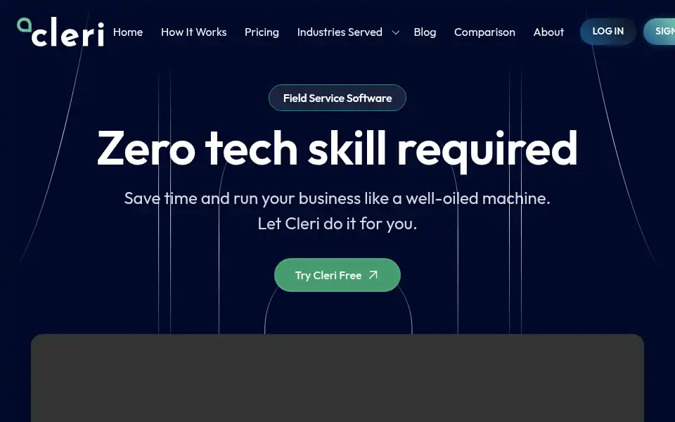 Screenshot of cleri.ai