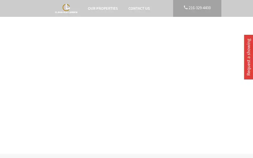 Screenshot of clevelandleasing.com