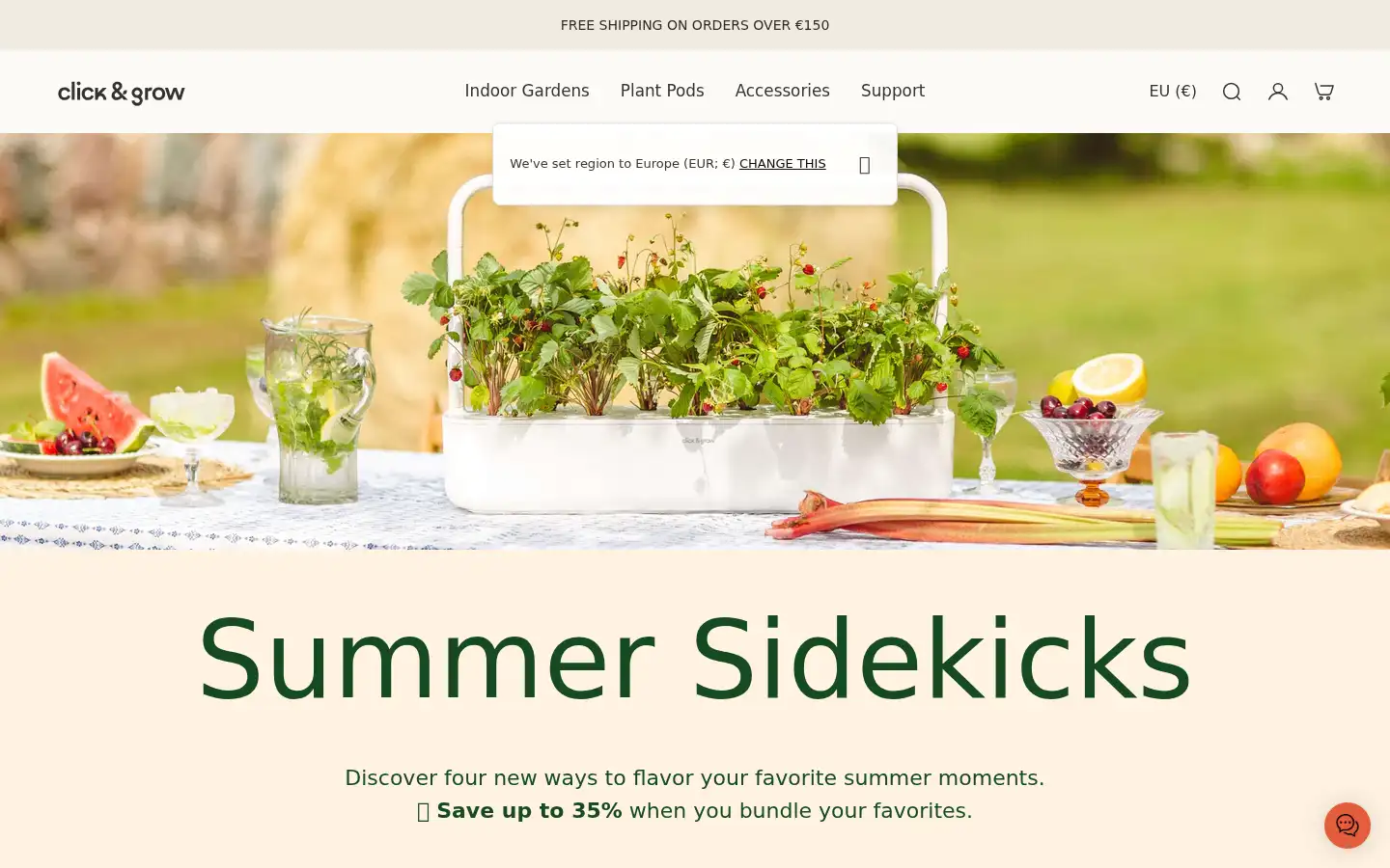 Screenshot of clickandgrow.com