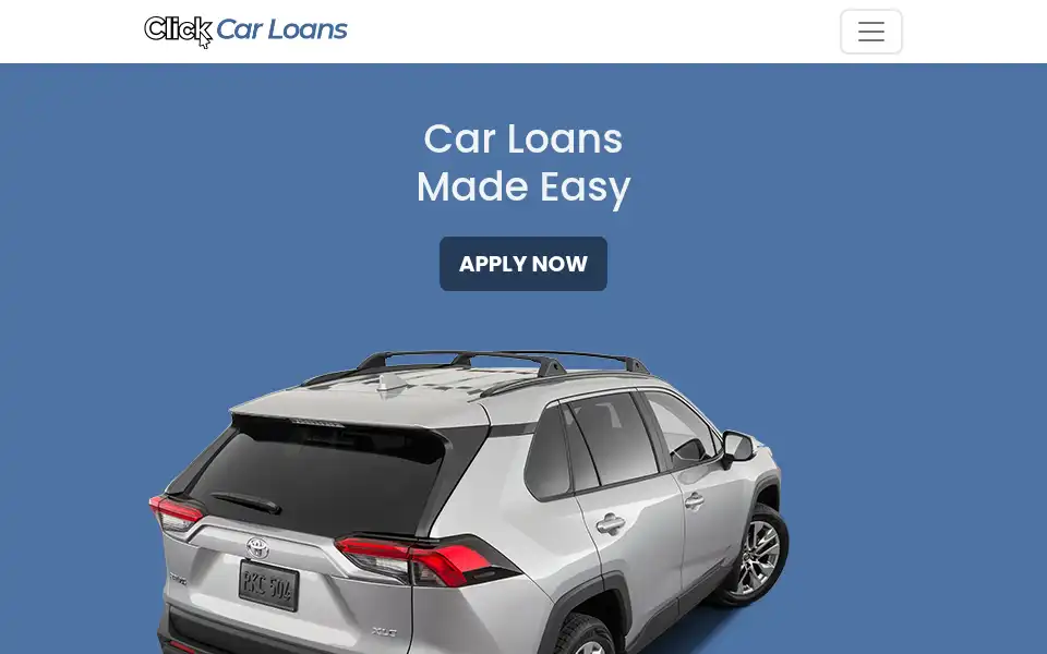 Screenshot of clickcarloans.com
