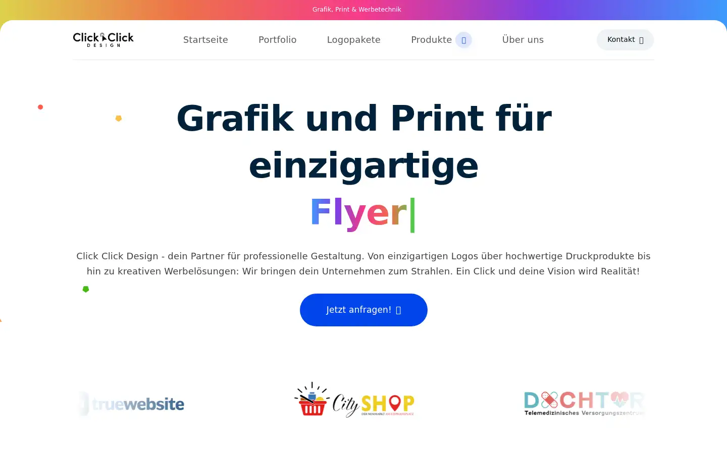 Screenshot of clickclick.design