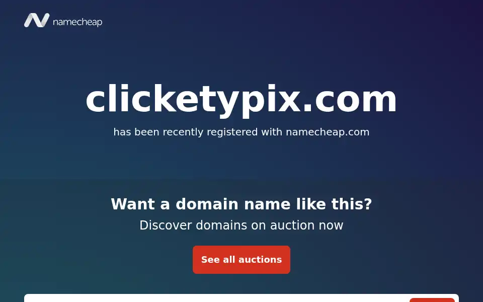 Screenshot of clicketypix.com