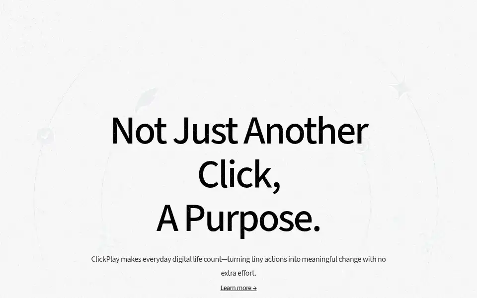 Screenshot of clickplay.io