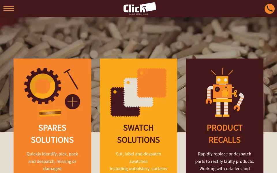 Screenshot of clickspares.co.uk
