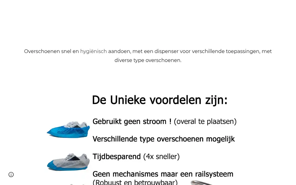 Screenshot of clicky.nl